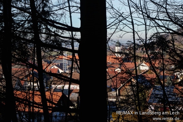 Blick von Grundst�ck auf Frankenhofen Wohngrundst�ck Kaltental