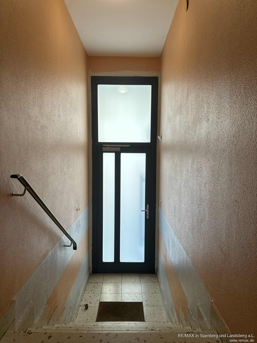 Hauseingang Erdgeschosswohnung Augsburg
