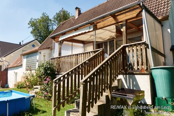 Terrasse Einfamilienhaus Aindling
