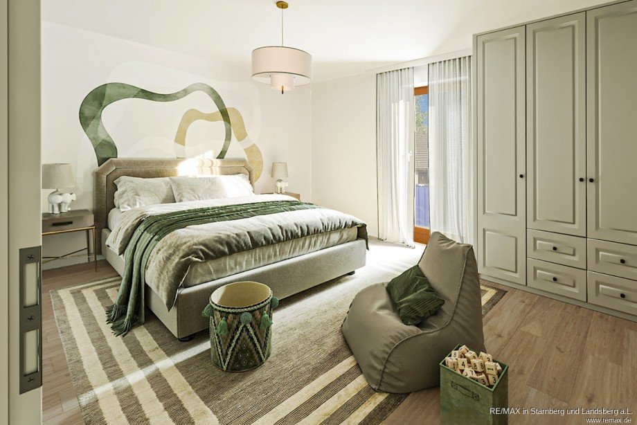 OG Eltern (Einrichtungsbsp.) Mehrfamilienhaus Bernried