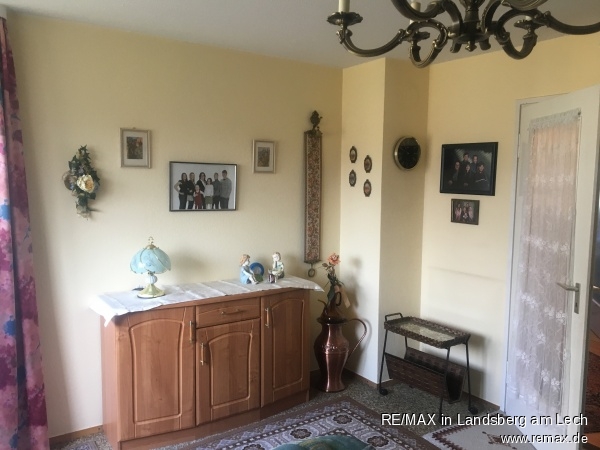 Wohnzimmer Etagenwohnung Augsburg
