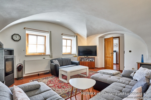 Kaminzimmer Einfamilienhaus Ergoldsbach / Langenhettenbach