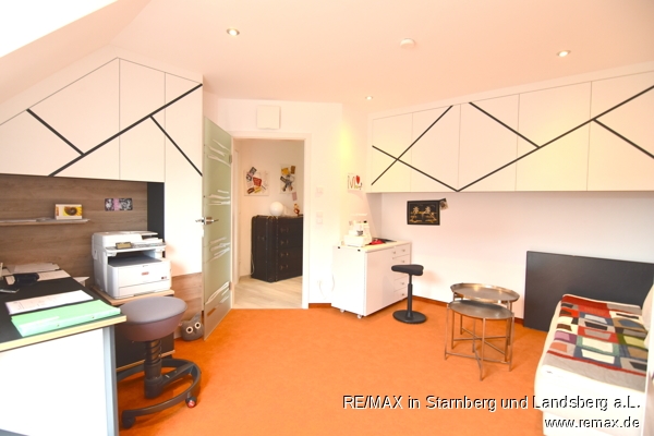 Schlafzimmer 1 Dachgeschosswohnung Landsberg am Lech