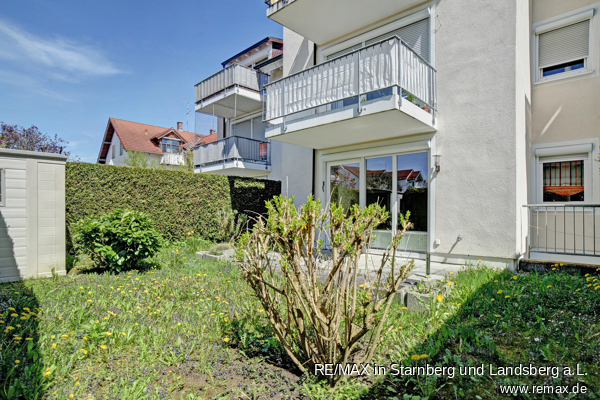 13 Garten Erdgeschosswohnung Weilheim in Oberbayern
