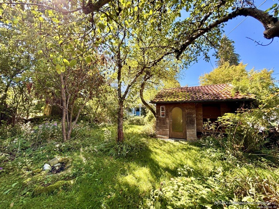 Garten Dachgeschosswohnung Finning / Entraching