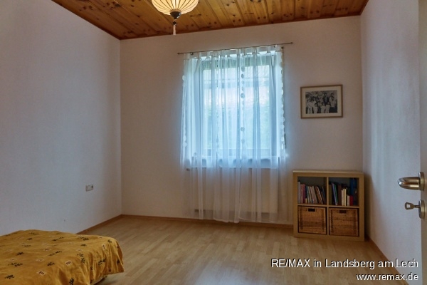 Schlafzimmer Erdgeschosswohnung Vilgertshofen