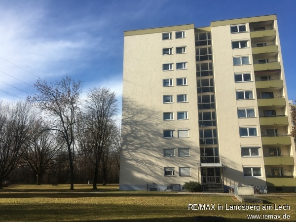 Ansicht West Etagenwohnung Augsburg