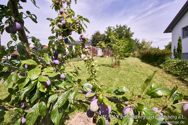 Sonniger Garten mit Obstbaumbestand Einfamilienhaus Ergoldsbach