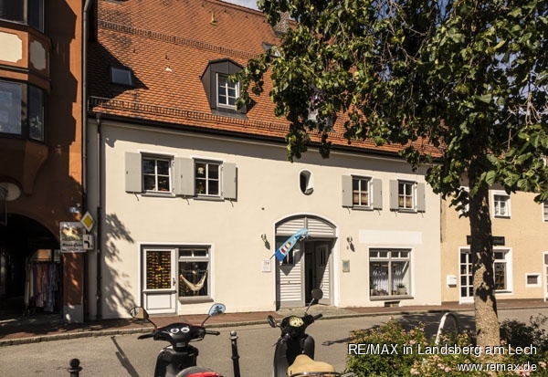 Stra�enfassade Etagenwohnung Schongau