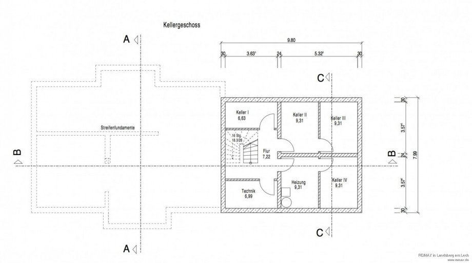 Keller Einfamilienhaus Obermeitingen
