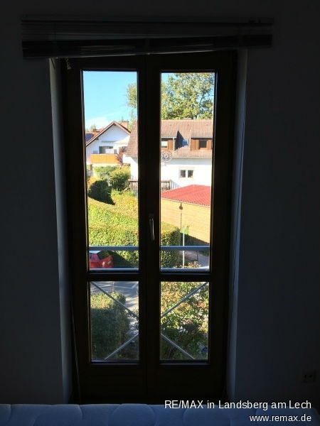 Schlafzimmer Ausblick 2 Etagenwohnung Utting