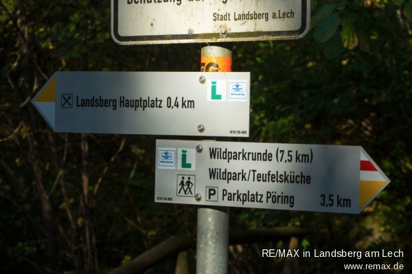 unmittelbares Umfeld Einfamilienhaus Landsberg