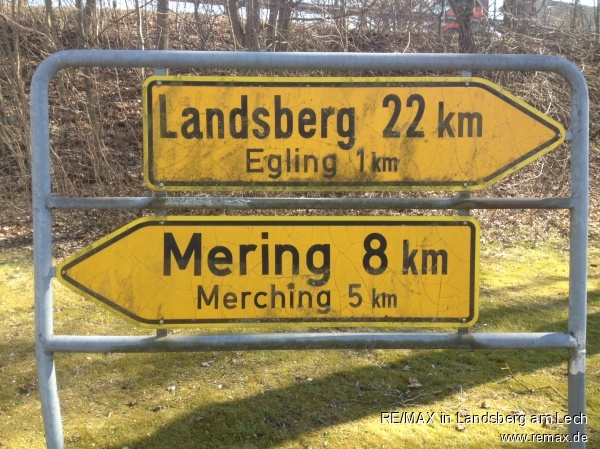 Entfernungen Wohngrundst�ck Egling