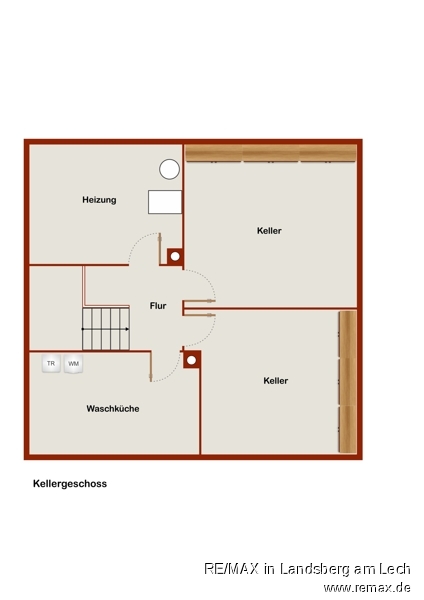 Grundriss KG Skizze Einfamilienhaus Egelsbach