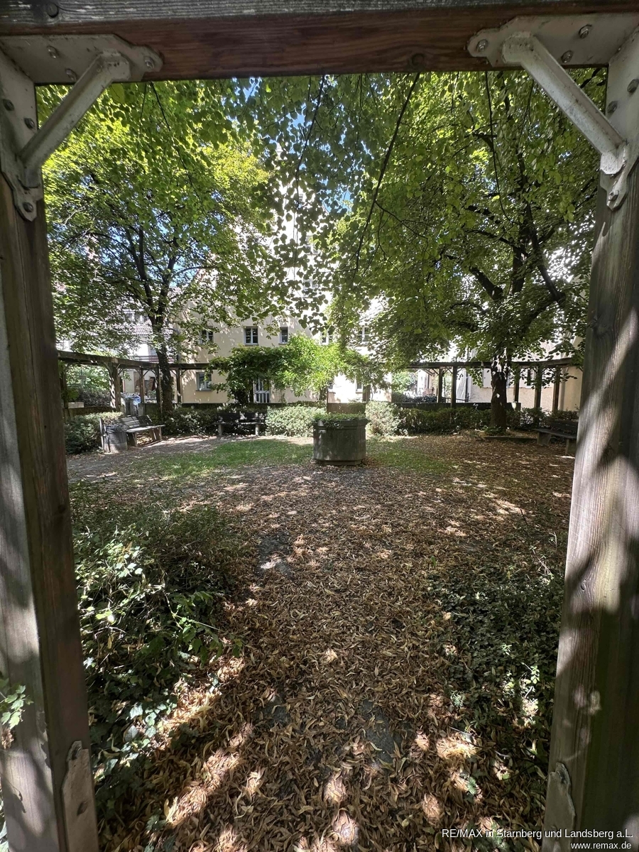 Umfeld Park beim Paradiesg�sschen Erdgeschosswohnung Augsburg