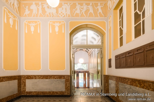 Foyer Vorderhaus Etagenwohnung W�rzburg