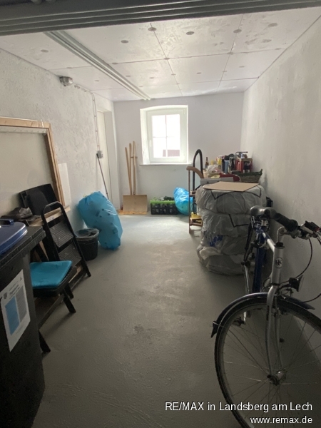 Garage Innansicht Zweifamilienhaus Landsberg