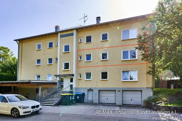 Lage der Wohnung im Haus Etagenwohnung Landsberg
