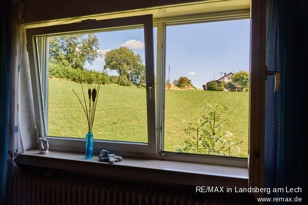 Schlafzimmer - Ausblick Einfamilienhaus Aindling