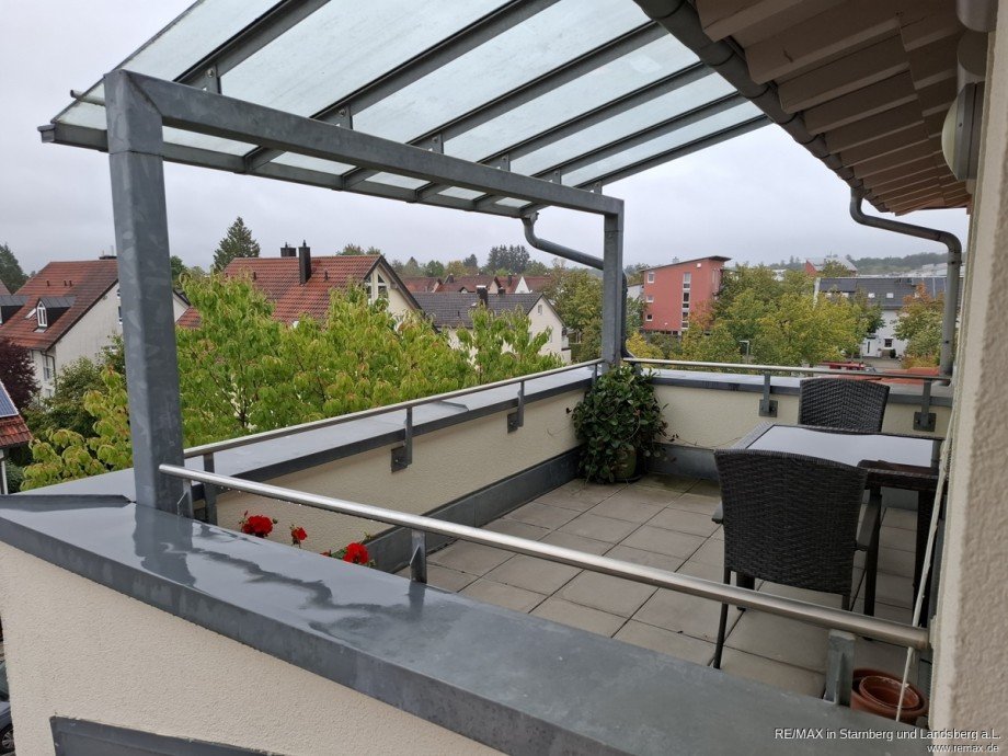 Dachterrasse, �berdacht Etagenwohnung Neuried