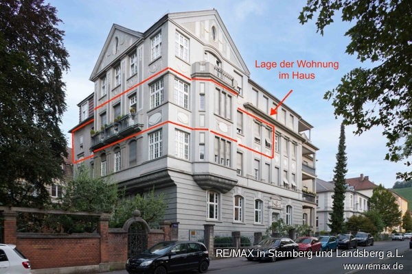 Lage der Wohnung Etagenwohnung W�rzburg