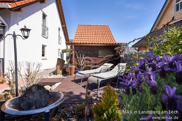 Garten Doppelhaush�lfte Klosterlechfeld