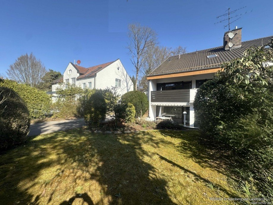 Garten Doppelhaush�lfte Vaterstetten