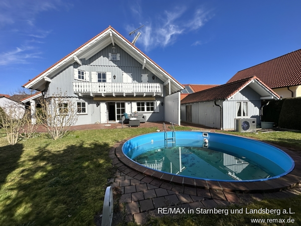 Garten und Schuppen Einfamilienhaus Wiedergeltingen