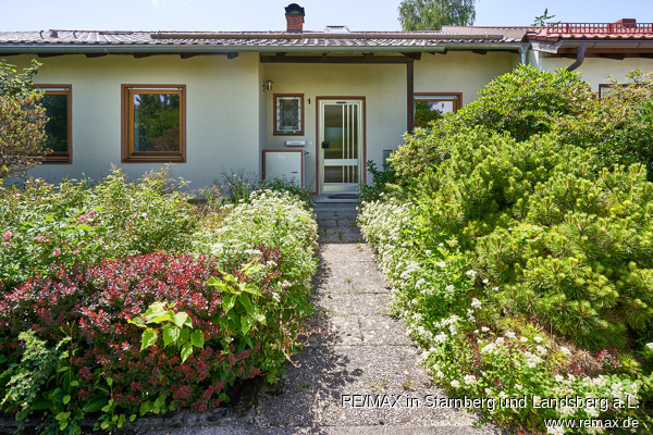 Eingang Bungalow Landsberg