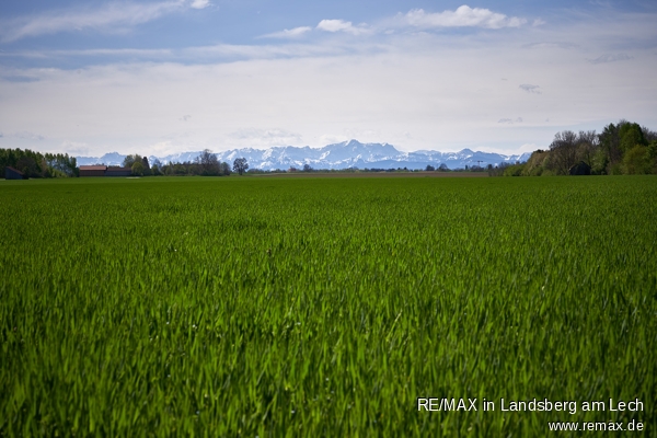 Umfeld Alpen Doppelhaush�lfte Kaufering