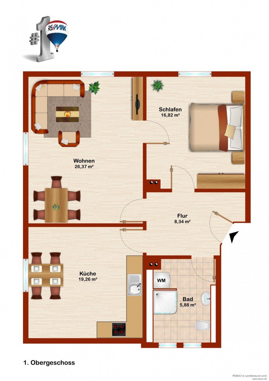 Grundriss Etagenwohnung Gie�en