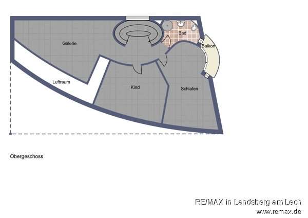 Grundriss Obergeschoss Einfamilienhaus W�rthsee