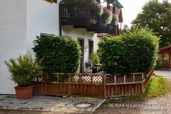 Terrasse Erdgeschosswohnung Vilgertshofen