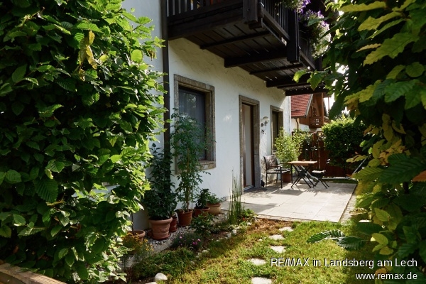 Terrasse Erdgeschosswohnung Vilgertshofen