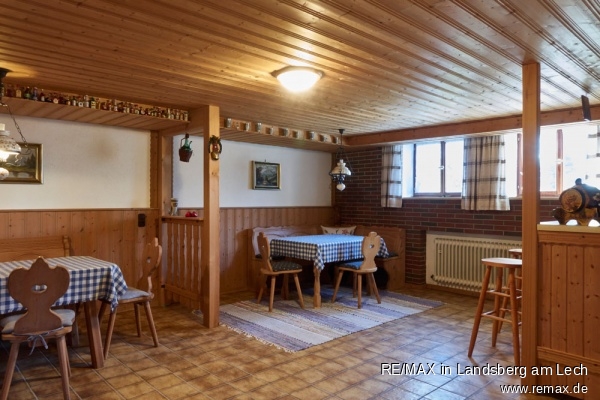 Hobby/Partyraum im KG Einfamilienhaus Finning / Entraching