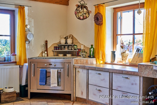 Wohn-K�che Bauernhaus Hurlach