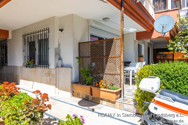 Au�enansicht Etagenwohnung Fener
