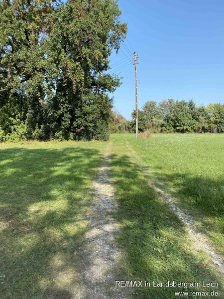 Zufahrt von der Landstrasse Einfamilienhaus Hurlach