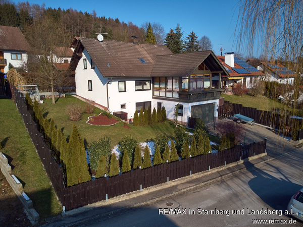 Haus Ansicht S�d / West Einfamilienhaus Walkertshofen