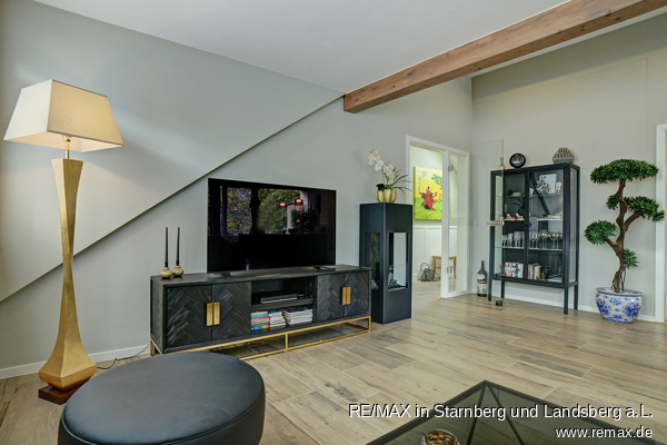 Wohnbereich Dachgeschosswohnung M�nchen
