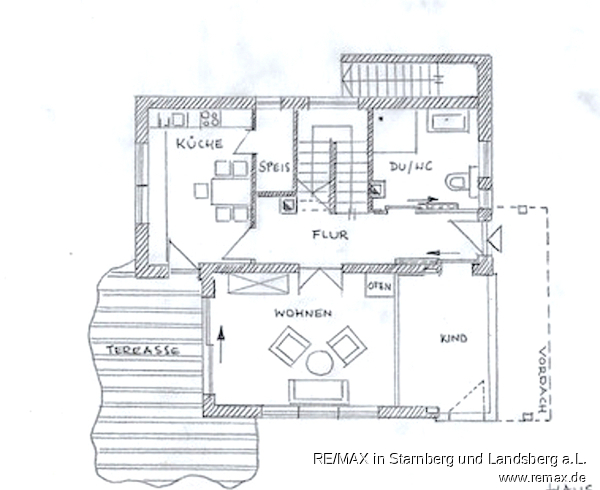 Erdgeschoss Einfamilienhaus Landsberg am Lech