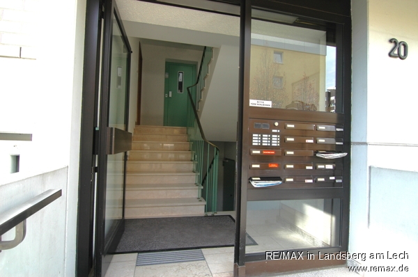 Treppenhaus Etagenwohnung Augsburg