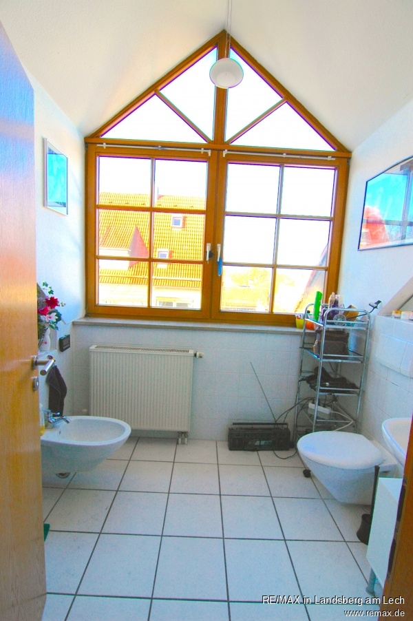 Badezimmer Doppelhaush�lfte Landsberg