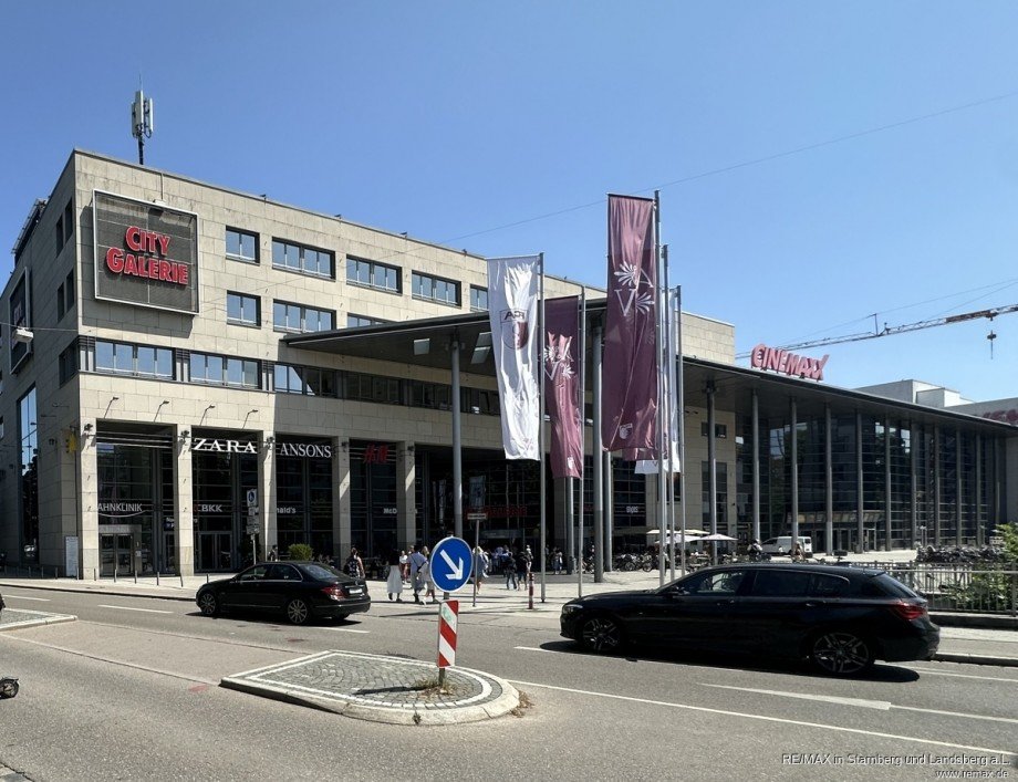 Umfeld City Galerie Erdgeschosswohnung Augsburg