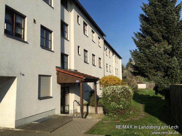 Ansicht Nord Etagenwohnung Augsburg