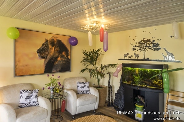 Leseecke im Esszimmer Reihenendhaus Buchloe