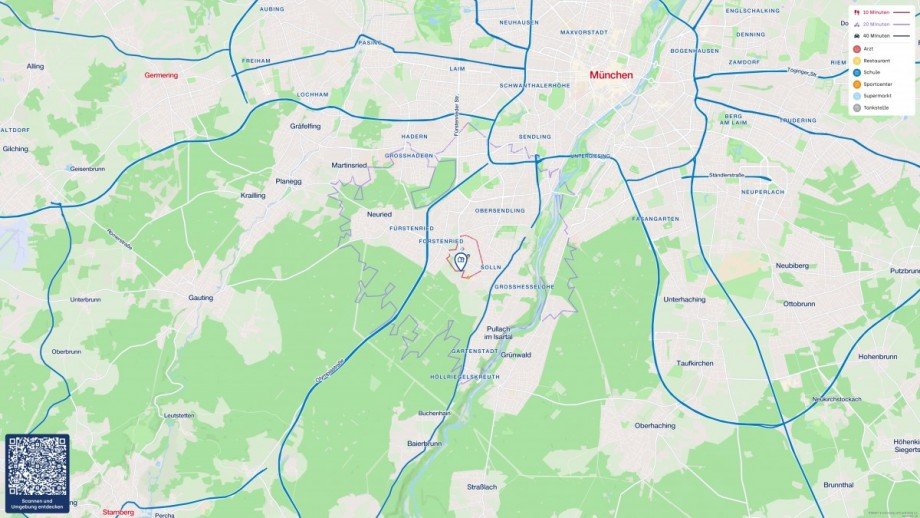 Site plan Etagenwohnung M�nchen