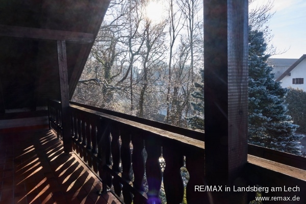 Balkon im DG Einfamilienhaus Finning / Entraching