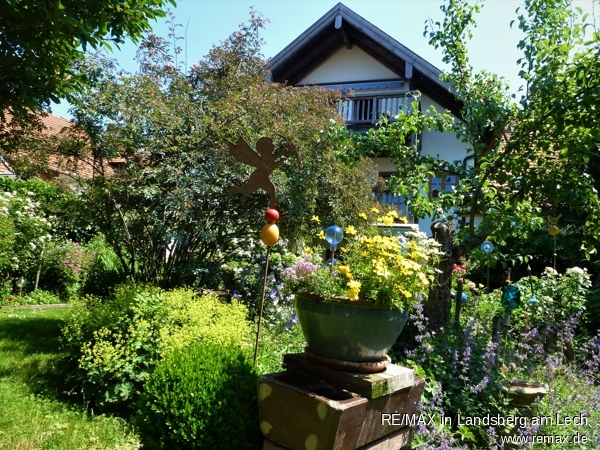 Garten Doppelhaush�lfte Kaufering