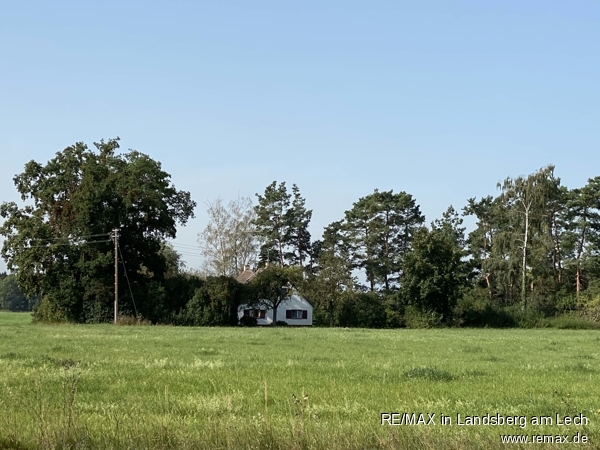 F�r Naturliebhaber Hurlach Einfamilienhaus V E R K A U F T: Areal mit EFH-Baurecht f�r Naturliebhaber nahe Landsberg am Lech
